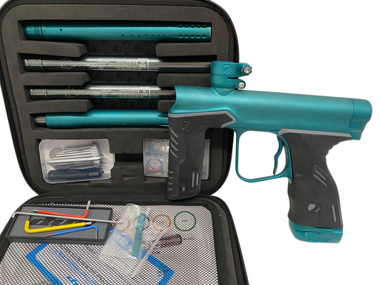 Used Dye MXR Pipe Paintball Gun Teal Paintball Gun from CPXBrosPaintball Buy/Sell/Trade Paintball Markers, New Paintball Guns, Paintball Hoppers, Paintball Masks, and Hormesis Headbands