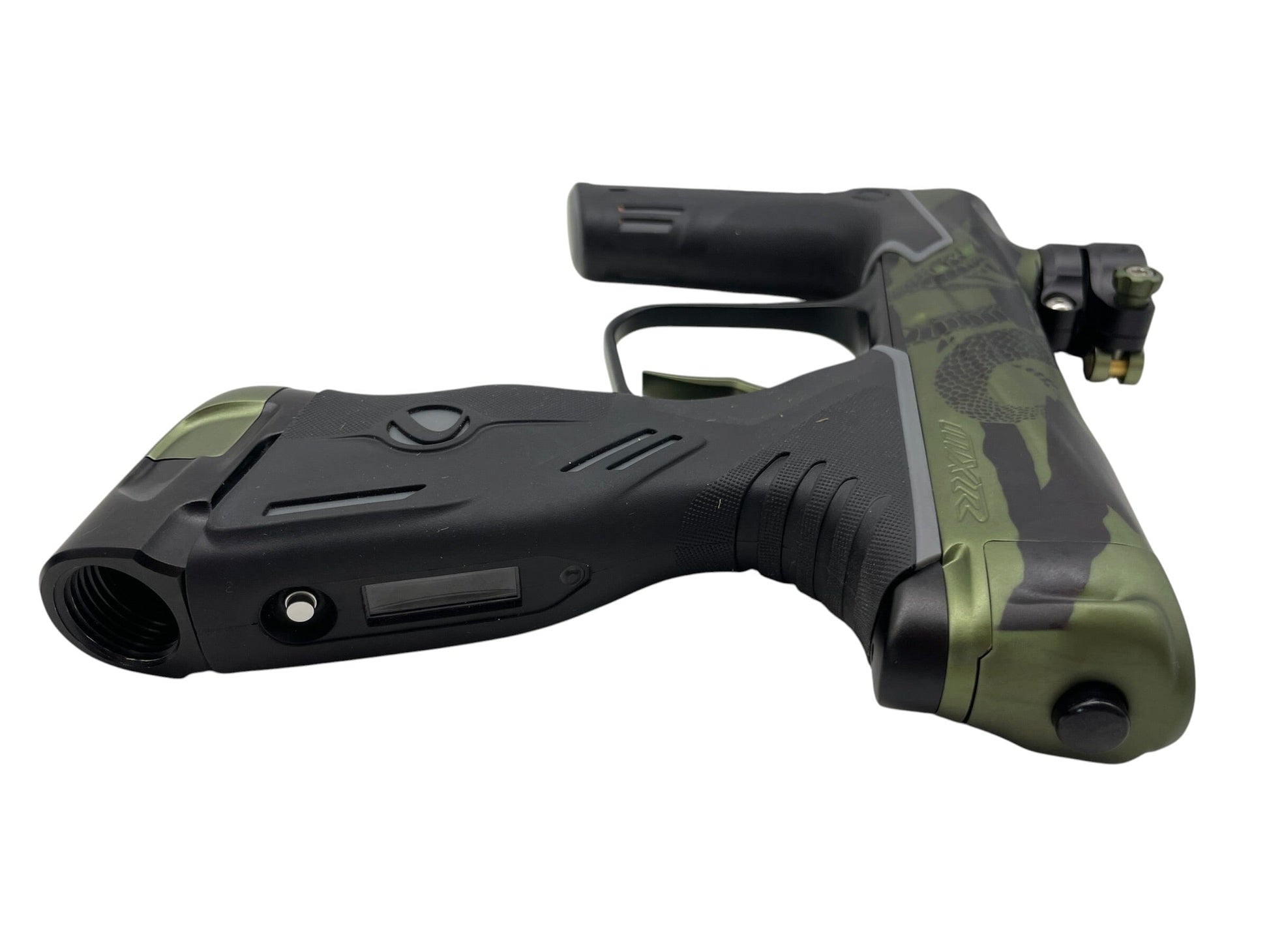 Used DYE MXR Sandana Olive Limited Edition Paintball Gun Paintball Gun from CPXBrosPaintball Buy/Sell/Trade Paintball Markers, New Paintball Guns, Paintball Hoppers, Paintball Masks, and Hormesis Headbands