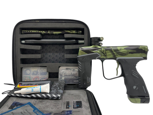 Used DYE MXR Sandana Olive Limited Edition Paintball Gun Paintball Gun from CPXBrosPaintball Buy/Sell/Trade Paintball Markers, New Paintball Guns, Paintball Hoppers, Paintball Masks, and Hormesis Headbands