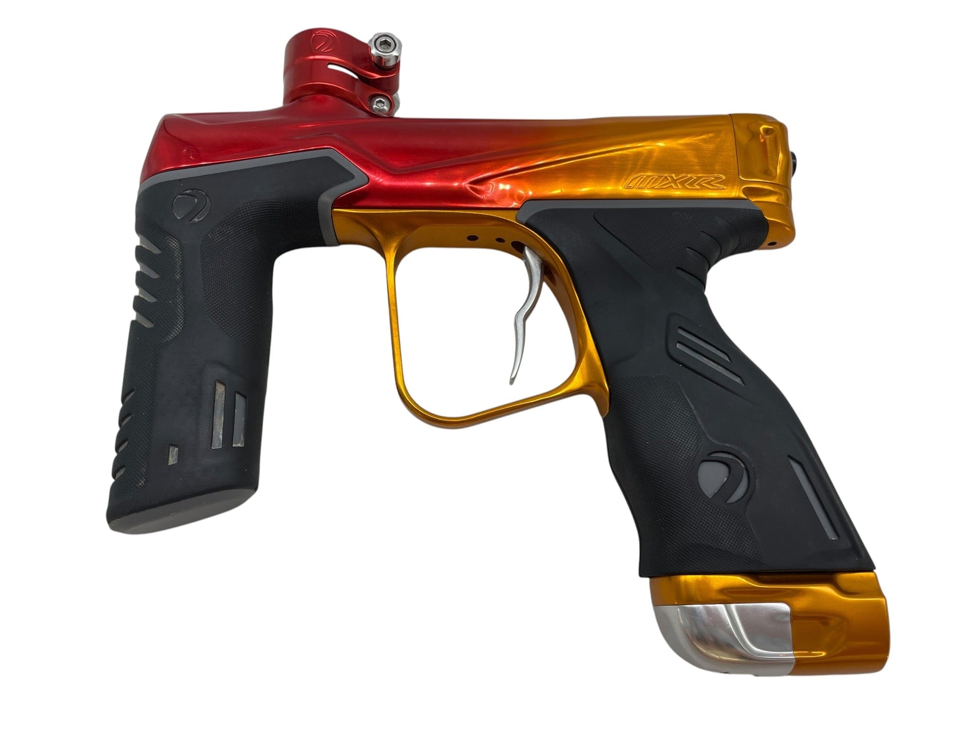Used Dye MXR Sunrise Fade Paintball Gun Paintball Gun from CPXBrosPaintball Buy/Sell/Trade Paintball Markers, New Paintball Guns, Paintball Hoppers, Paintball Masks, and Hormesis Headbands