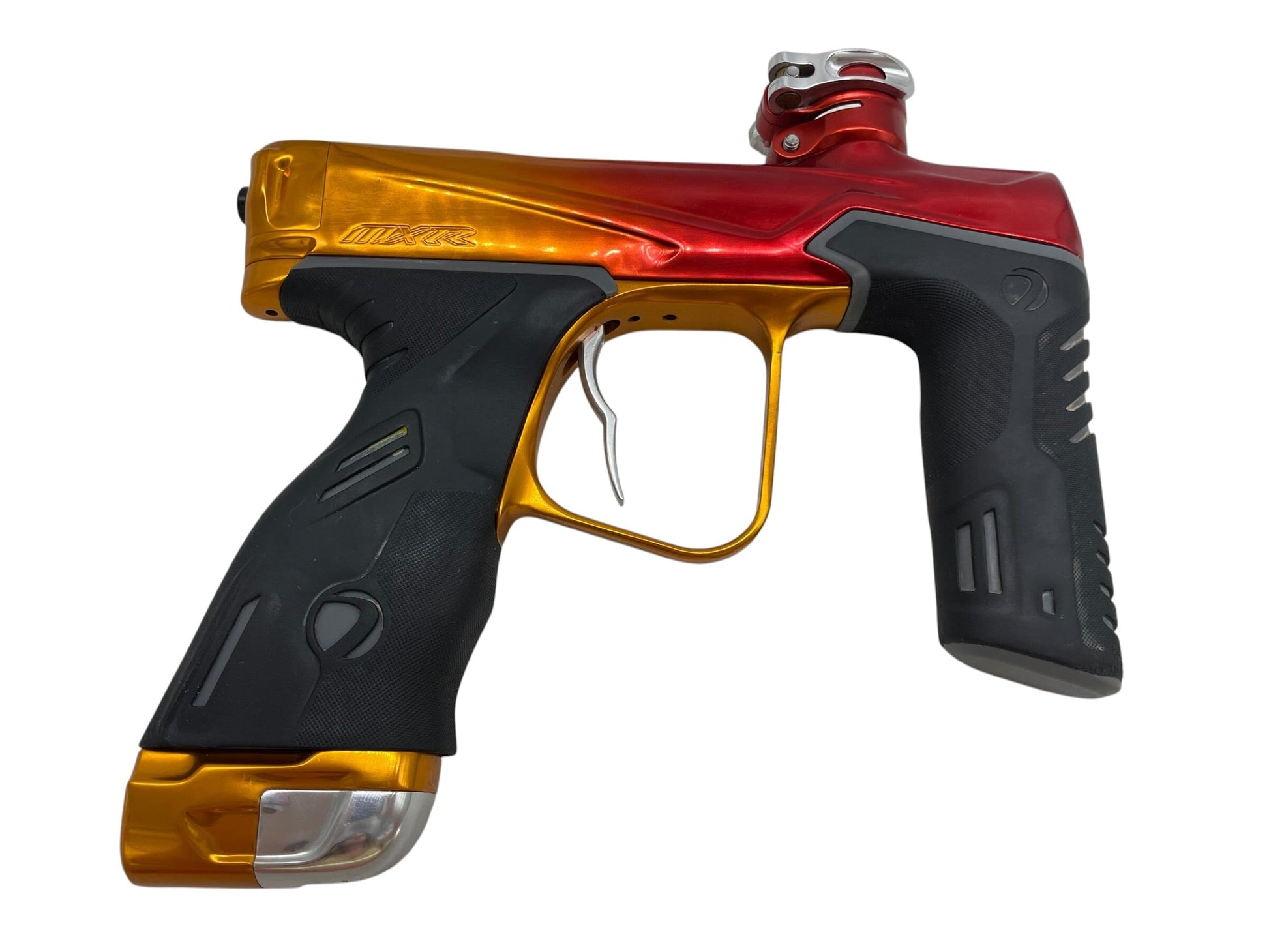 Used Dye MXR Sunrise Fade Paintball Gun Paintball Gun from CPXBrosPaintball Buy/Sell/Trade Paintball Markers, New Paintball Guns, Paintball Hoppers, Paintball Masks, and Hormesis Headbands