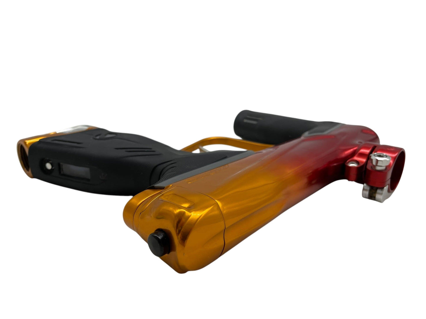 Used Dye MXR Sunrise Red/Orange Fade Paintball Gun Paintball Gun from CPXBrosPaintball Buy/Sell/Trade Paintball Markers, New Paintball Guns, Paintball Hoppers, Paintball Masks, and Hormesis Headbands