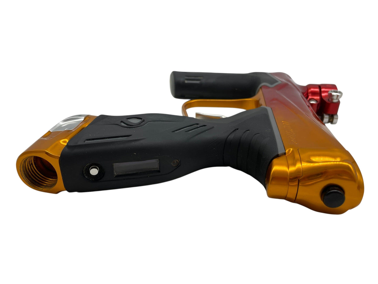 Used Dye MXR Sunrise Red/Orange Fade Paintball Gun Paintball Gun from CPXBrosPaintball Buy/Sell/Trade Paintball Markers, New Paintball Guns, Paintball Hoppers, Paintball Masks, and Hormesis Headbands