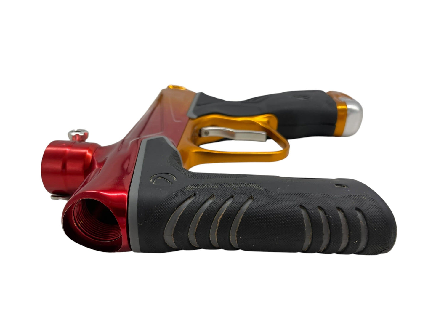 Used Dye MXR Sunrise Red/Orange Fade Paintball Gun Paintball Gun from CPXBrosPaintball Buy/Sell/Trade Paintball Markers, New Paintball Guns, Paintball Hoppers, Paintball Masks, and Hormesis Headbands