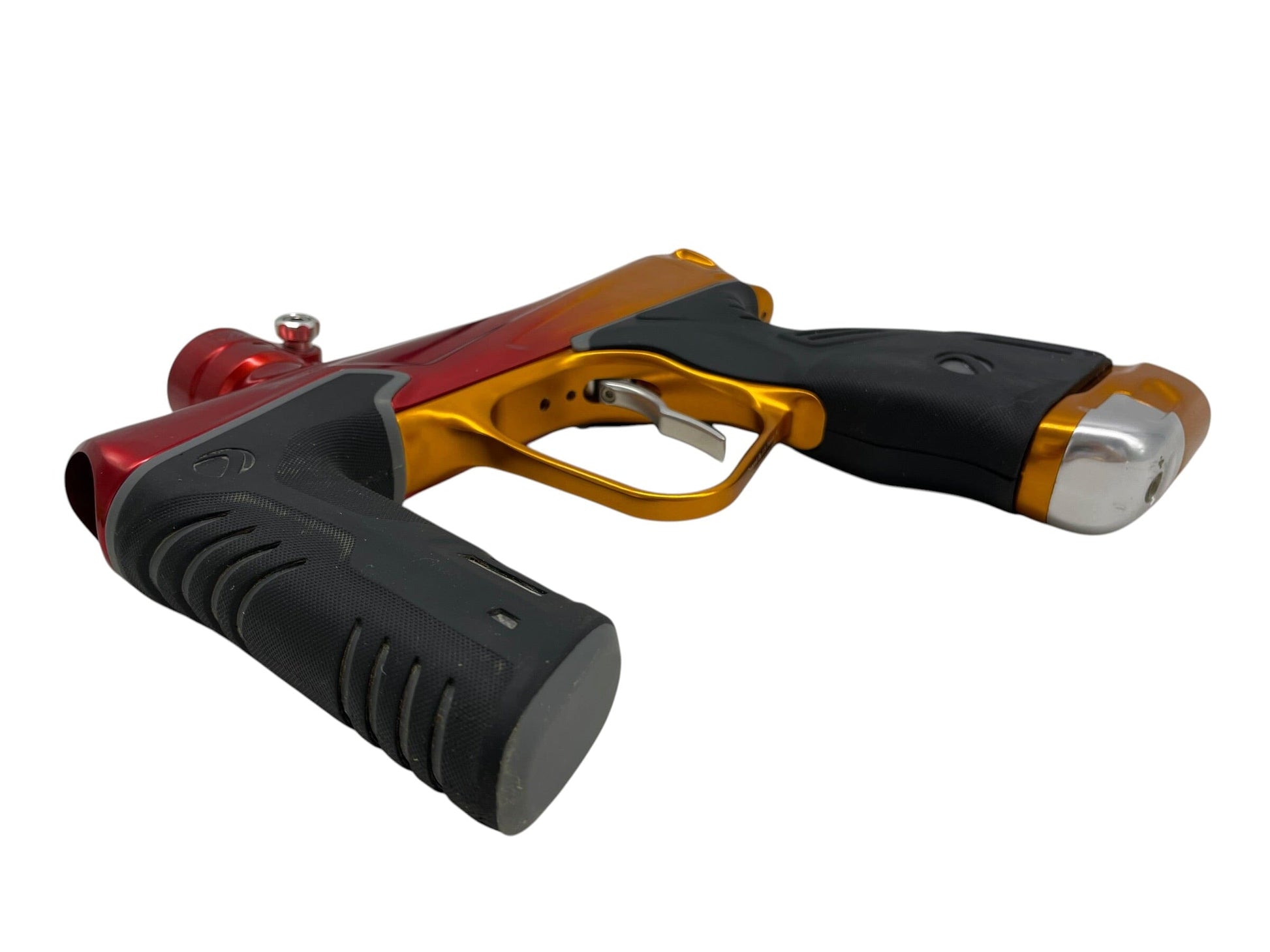 Used Dye MXR Sunrise Red/Orange Fade Paintball Gun Paintball Gun from CPXBrosPaintball Buy/Sell/Trade Paintball Markers, New Paintball Guns, Paintball Hoppers, Paintball Masks, and Hormesis Headbands