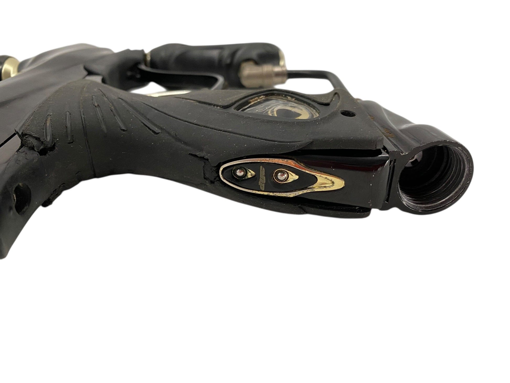 Used Dye Nt 10 Paintball Gun Black/Gold Paintball Gun from CPXBrosPaintball Buy/Sell/Trade Paintball Markers, New Paintball Guns, Paintball Hoppers, Paintball Masks, and Hormesis Headbands
