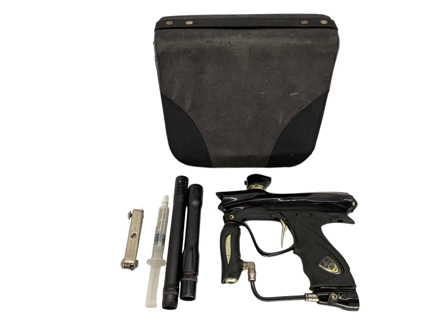 Used Dye Nt 10 Paintball Gun Black/Gold Paintball Gun from CPXBrosPaintball Buy/Sell/Trade Paintball Markers, New Paintball Guns, Paintball Hoppers, Paintball Masks, and Hormesis Headbands