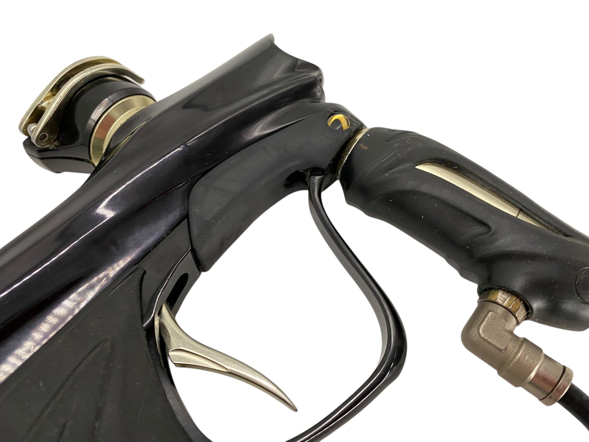 Used Dye Nt 10 Paintball Gun Black/Gold Paintball Gun from CPXBrosPaintball Buy/Sell/Trade Paintball Markers, New Paintball Guns, Paintball Hoppers, Paintball Masks, and Hormesis Headbands