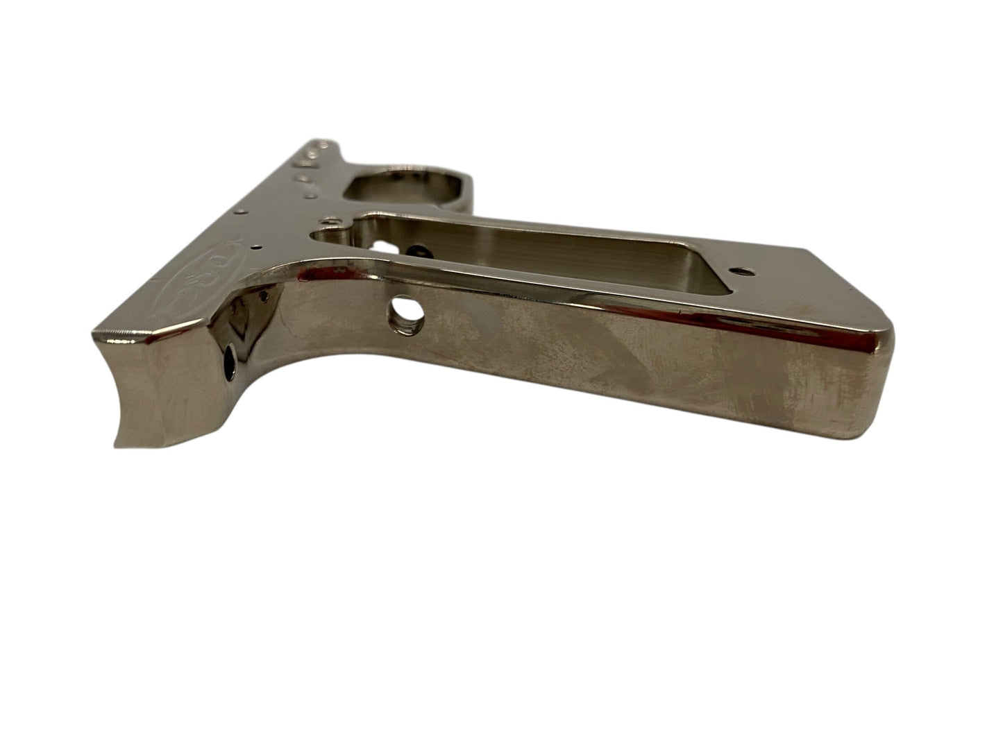 Used Dye Pro 45 Frame Spyder Chrome Paintball Gun from CPXBrosPaintball Buy/Sell/Trade Paintball Markers, New Paintball Guns, Paintball Hoppers, Paintball Masks, and Hormesis Headbands