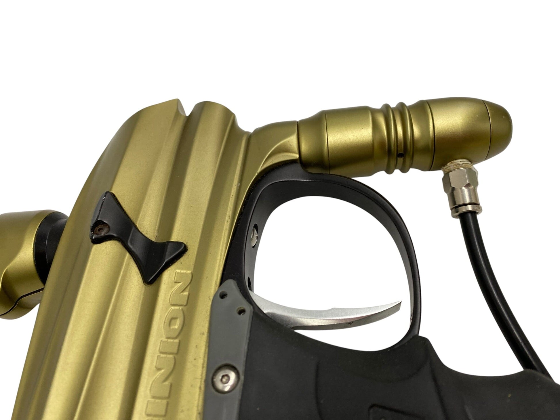 Used DYE / Proto EVIL MINION 6 Gold/Black Paintball Gun Paintball Gun from CPXBrosPaintball Buy/Sell/Trade Paintball Markers, New Paintball Guns, Paintball Hoppers, Paintball Masks, and Hormesis Headbands