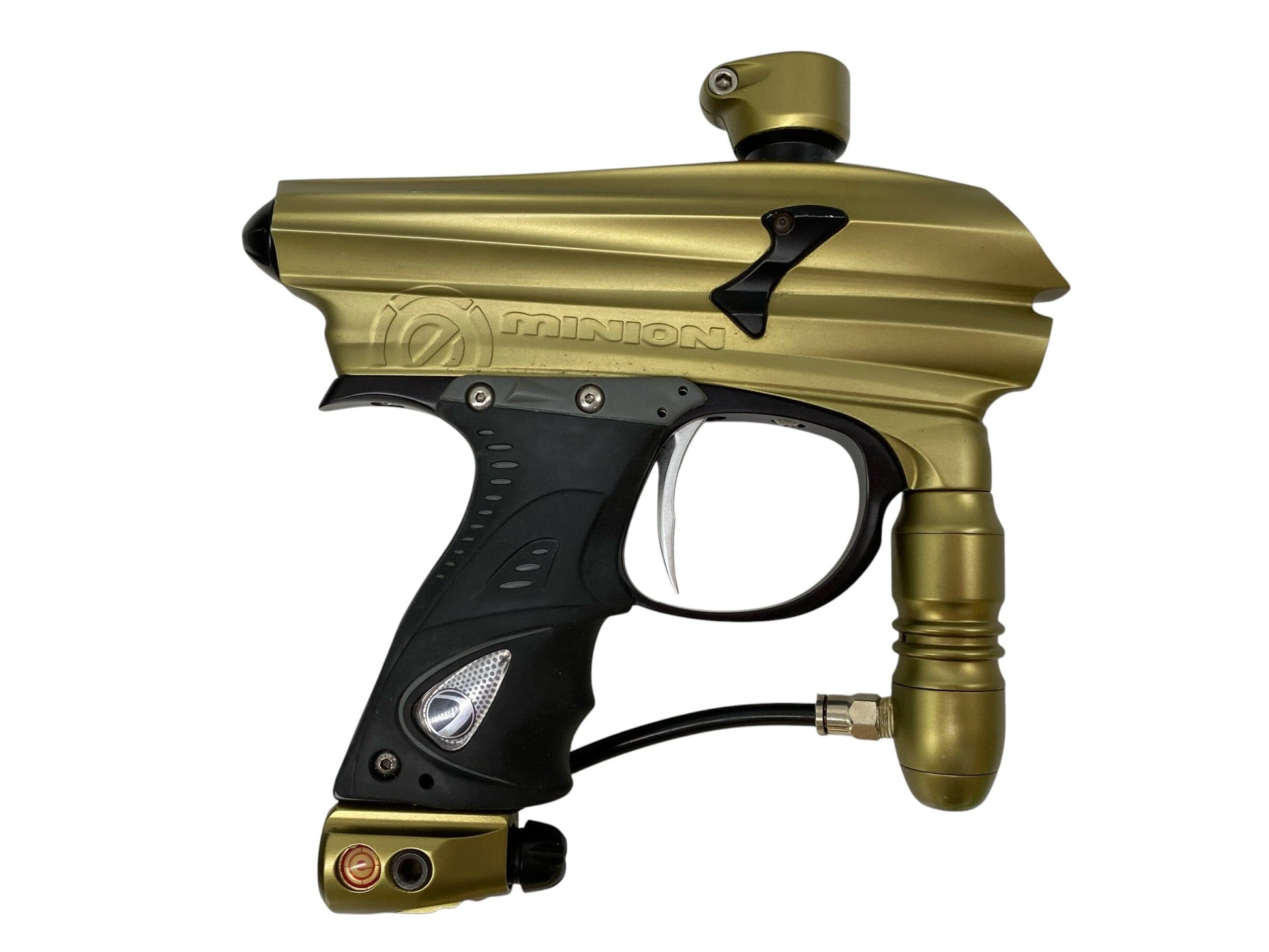 Used DYE / Proto EVIL MINION 6 Gold/Black Paintball Gun Paintball Gun from CPXBrosPaintball Buy/Sell/Trade Paintball Markers, New Paintball Guns, Paintball Hoppers, Paintball Masks, and Hormesis Headbands