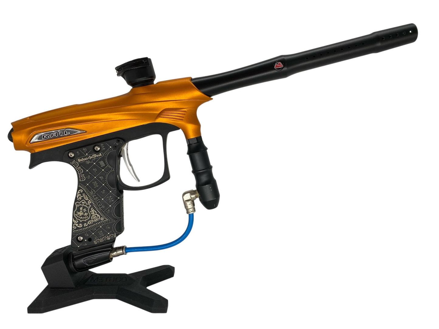 Used Dye Proto Rail Paintball Gun Orange/Black Paintball Gun from CPXBrosPaintball Buy/Sell/Trade Paintball Markers, New Paintball Guns, Paintball Hoppers, Paintball Masks, and Hormesis Headbands