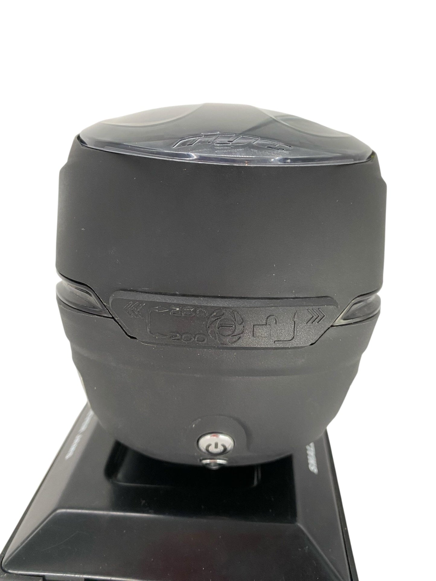 Used Dye R2 Paintball Hopper Loader with Freeflow Feeder Paintball Gun from CPXBrosPaintball Buy/Sell/Trade Paintball Markers, New Paintball Guns, Paintball Hoppers, Paintball Masks, and Hormesis Headbands