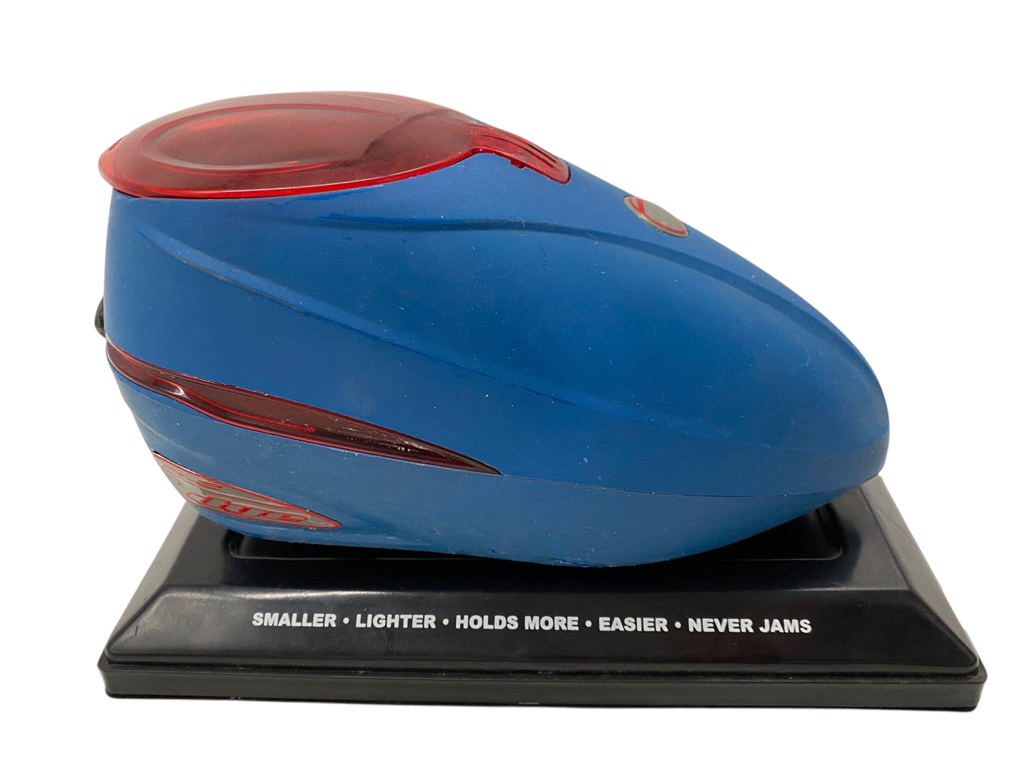 Used Dye R2 Rotor Blue/Red Paintball Hopper Loader Paintball Gun from CPXBrosPaintball Buy/Sell/Trade Paintball Markers, New Paintball Guns, Paintball Hoppers, Paintball Masks, and Hormesis Headbands