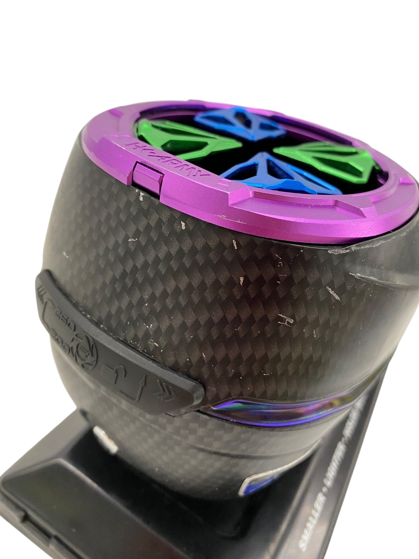 Used Dye R2 Rotor W/ HK Evo Speed Feed Paintball Hopper Loader Paintball Gun from CPXBrosPaintball Buy/Sell/Trade Paintball Markers, New Paintball Guns, Paintball Hoppers, Paintball Masks, and Hormesis Headbands