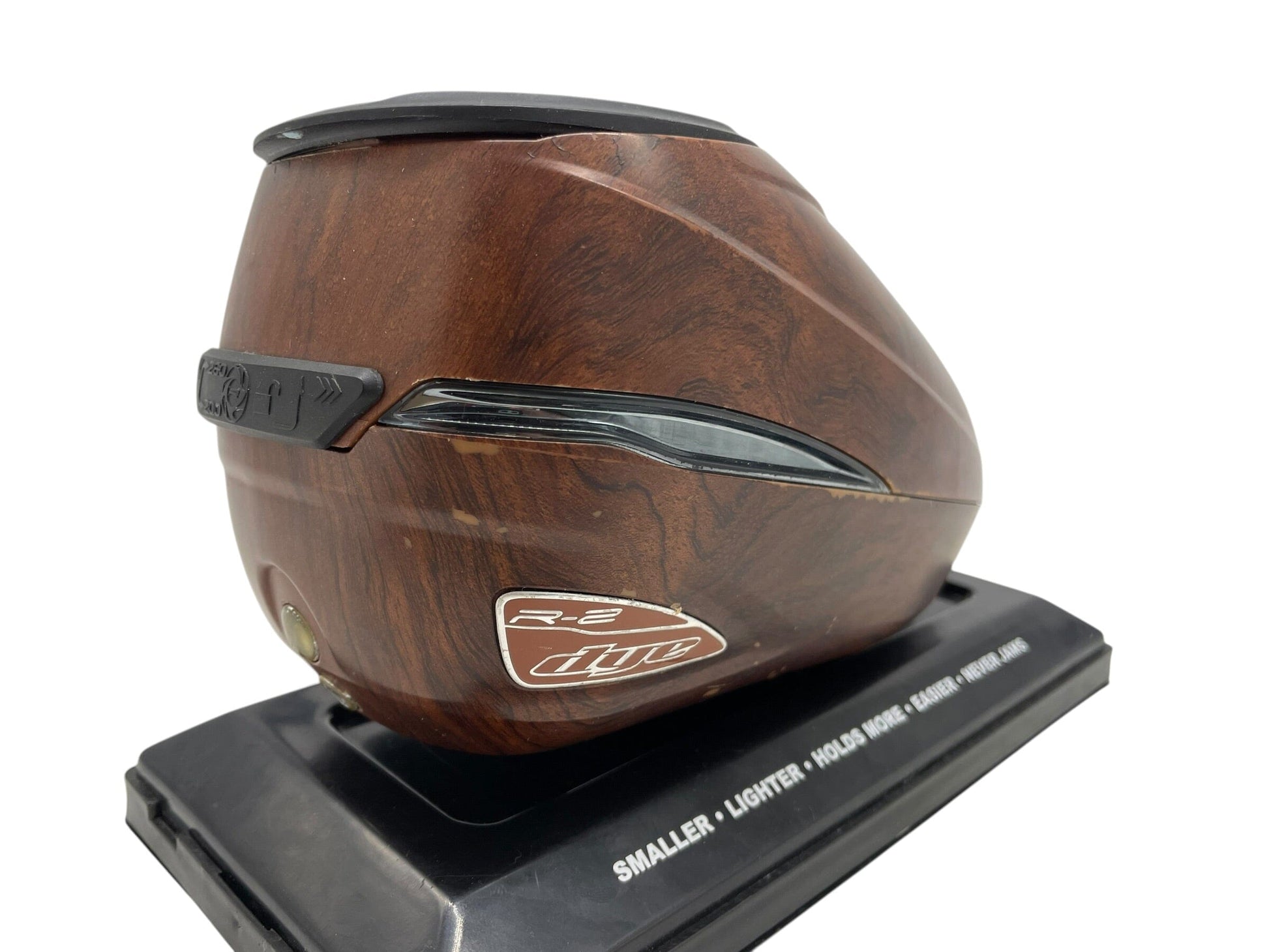 Used Dye R2 Wood Paintball Hopper Loader Paintball Gun from CPXBrosPaintball Buy/Sell/Trade Paintball Markers, New Paintball Guns, Paintball Hoppers, Paintball Masks, and Hormesis Headbands