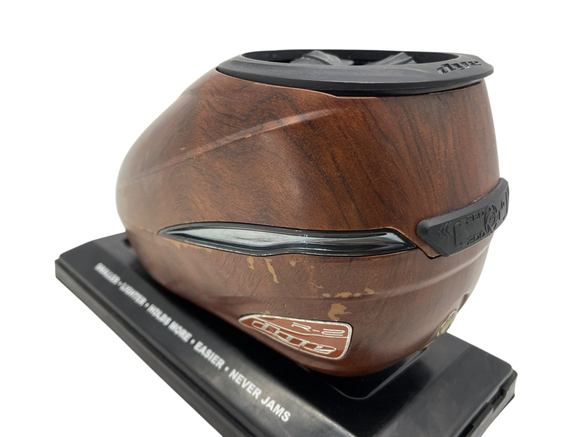Used Dye R2 Wood Paintball Hopper Loader Paintball Gun from CPXBrosPaintball Buy/Sell/Trade Paintball Markers, New Paintball Guns, Paintball Hoppers, Paintball Masks, and Hormesis Headbands