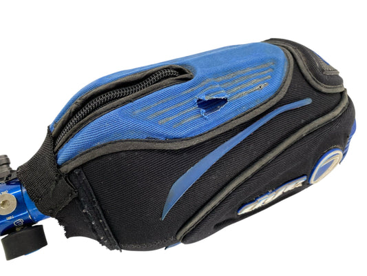Used DYE RHINO 68 CI /4500 NEOPRENE PAINTBALL TANK COVER PROTECTOR- BLACK/BLUE-VINTAGE Paintball Gun from CPXBrosPaintball Buy/Sell/Trade Paintball Markers, New Paintball Guns, Paintball Hoppers, Paintball Masks, and Hormesis Headbands