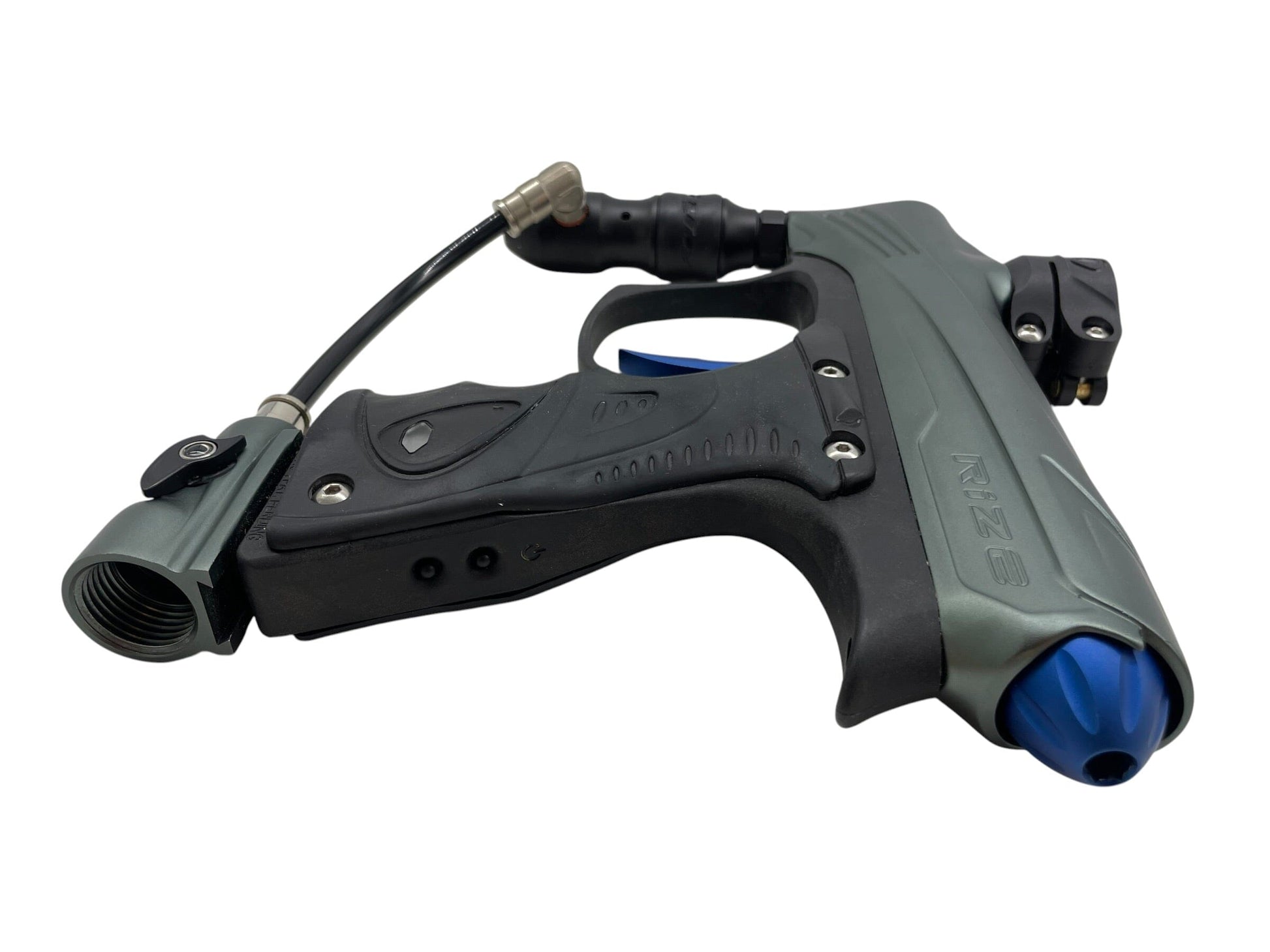 Used Dye Rize CZR Grey/Black Paintball Gun Paintball Gun from CPXBrosPaintball Buy/Sell/Trade Paintball Markers, New Paintball Guns, Paintball Hoppers, Paintball Masks, and Hormesis Headbands