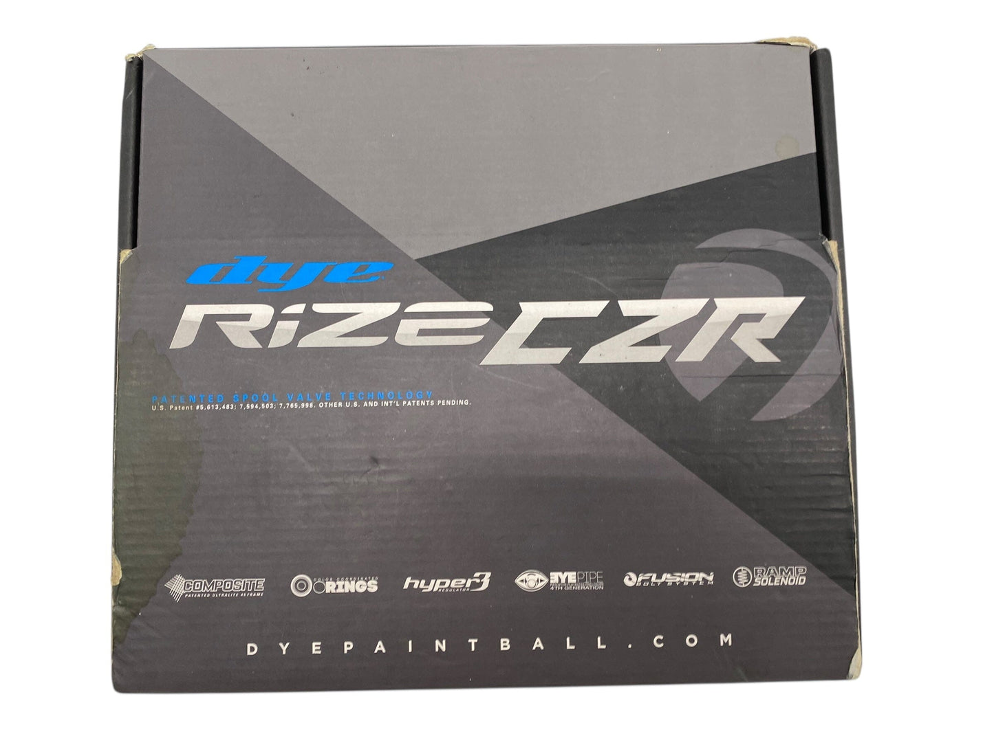 Used Dye Rize CZR Paintball Gun Black/Grey Paintball Gun from CPXBrosPaintball Buy/Sell/Trade Paintball Markers, New Paintball Guns, Paintball Hoppers, Paintball Masks, and Hormesis Headbands