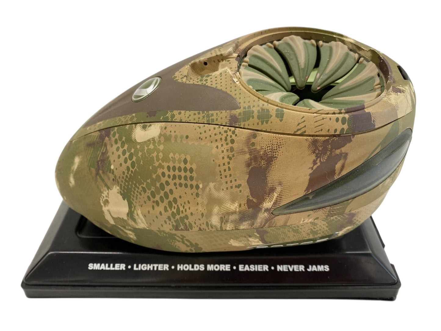 Used Dye Rotor Paintball Hopper Loader Camo Paintball Gun from CPXBrosPaintball Buy/Sell/Trade Paintball Markers, New Paintball Guns, Paintball Hoppers, Paintball Masks, and Hormesis Headbands