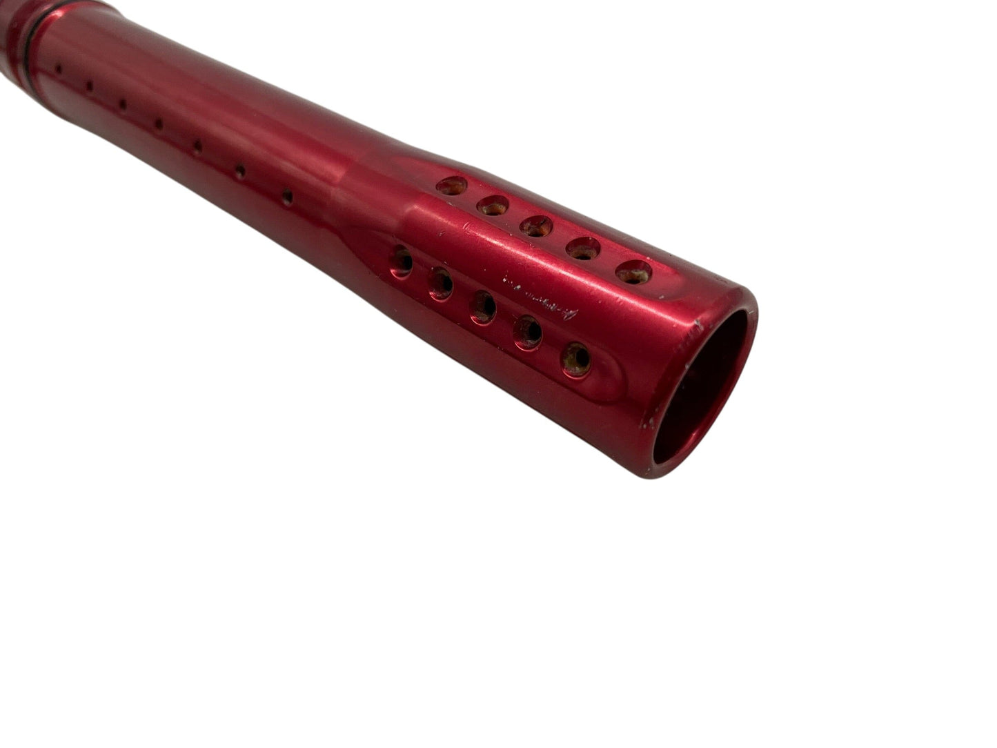 Used Dye Short Barrel Tip : Red Paintball Gun from CPXBrosPaintball Buy/Sell/Trade Paintball Markers, New Paintball Guns, Paintball Hoppers, Paintball Masks, and Hormesis Headbands