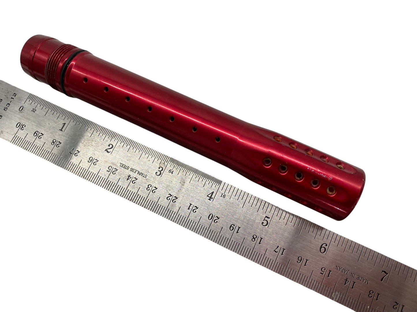 Used Dye Short Barrel Tip : Red Paintball Gun from CPXBrosPaintball Buy/Sell/Trade Paintball Markers, New Paintball Guns, Paintball Hoppers, Paintball Masks, and Hormesis Headbands