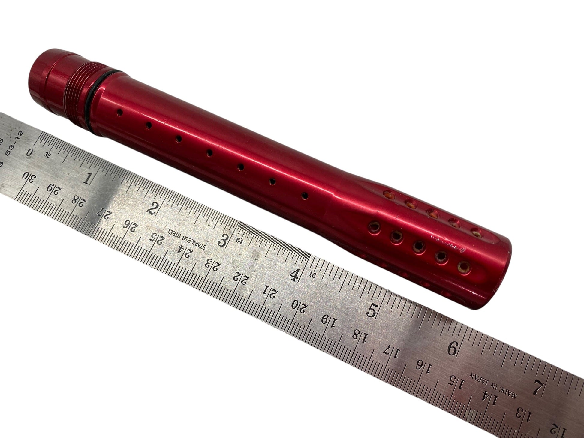 Used Dye Short Barrel Tip : Red Paintball Gun from CPXBrosPaintball Buy/Sell/Trade Paintball Markers, New Paintball Guns, Paintball Hoppers, Paintball Masks, and Hormesis Headbands