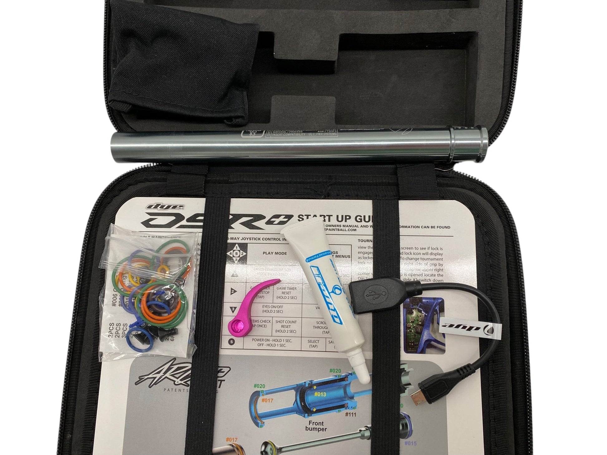 Used Dye Twister Dsr+ Paintball Gun Pink Paintball Gun from CPXBrosPaintball Buy/Sell/Trade Paintball Markers, New Paintball Guns, Paintball Hoppers, Paintball Masks, and Hormesis Headbands