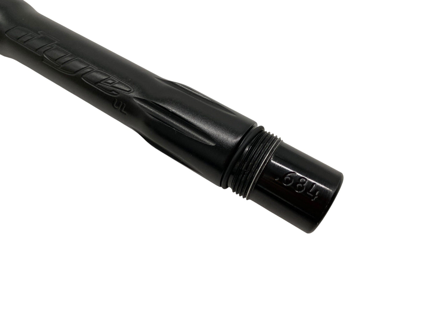 Used Dye UL Barrel Back : AC Thread - .684 : Dust Black Paintball Gun from CPXBrosPaintball Buy/Sell/Trade Paintball Markers, New Paintball Guns, Paintball Hoppers, Paintball Masks, and Hormesis Headbands