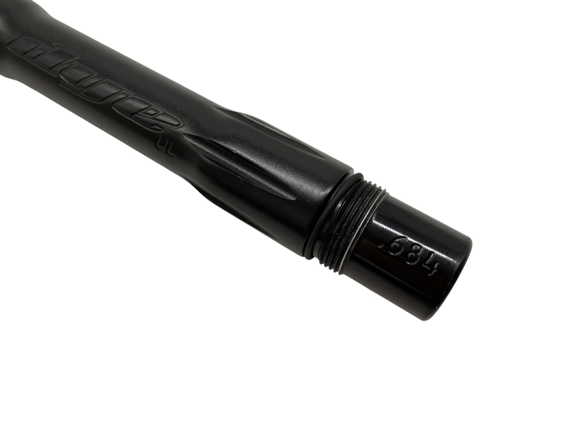 Used Dye UL Barrel Back : AC Thread - .684 : Dust Black Paintball Gun from CPXBrosPaintball Buy/Sell/Trade Paintball Markers, New Paintball Guns, Paintball Hoppers, Paintball Masks, and Hormesis Headbands