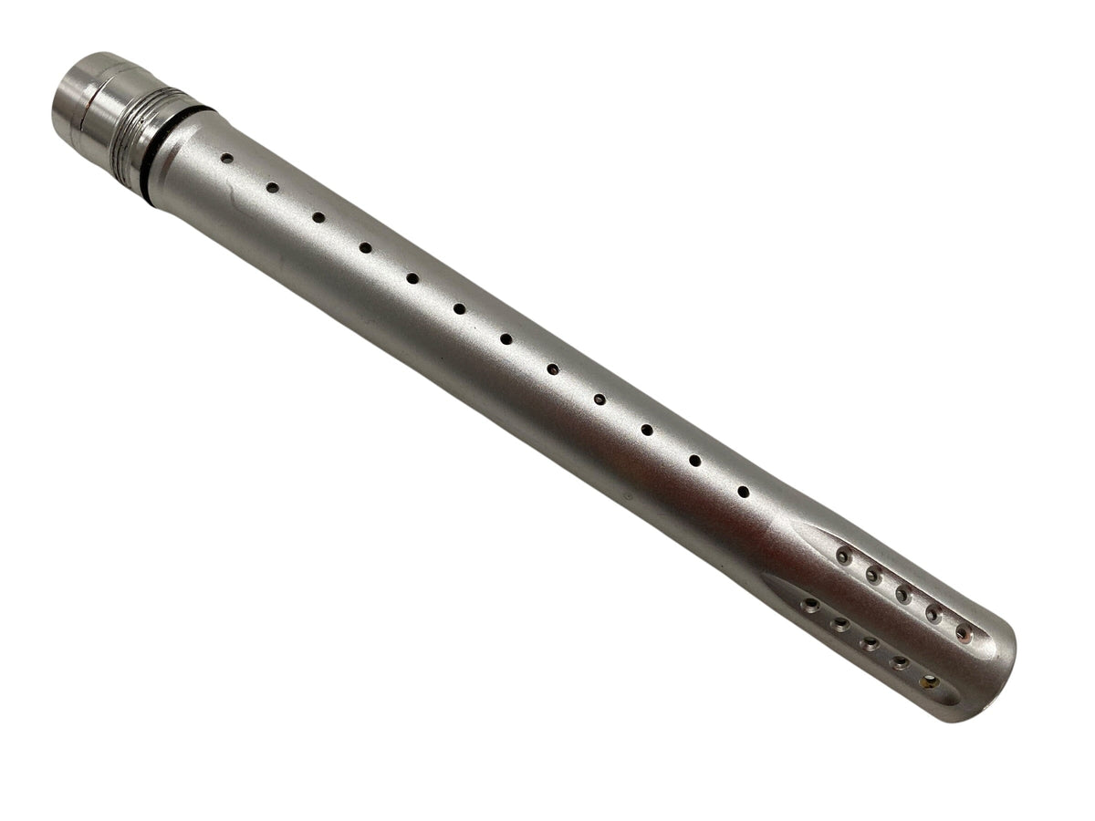 Used Dye Ul Barrel Tip Silver Paintball Gun from CPXBrosPaintball Buy/Sell/Trade Paintball Markers, New Paintball Guns, Paintball Hoppers, Paintball Masks, and Hormesis Headbands