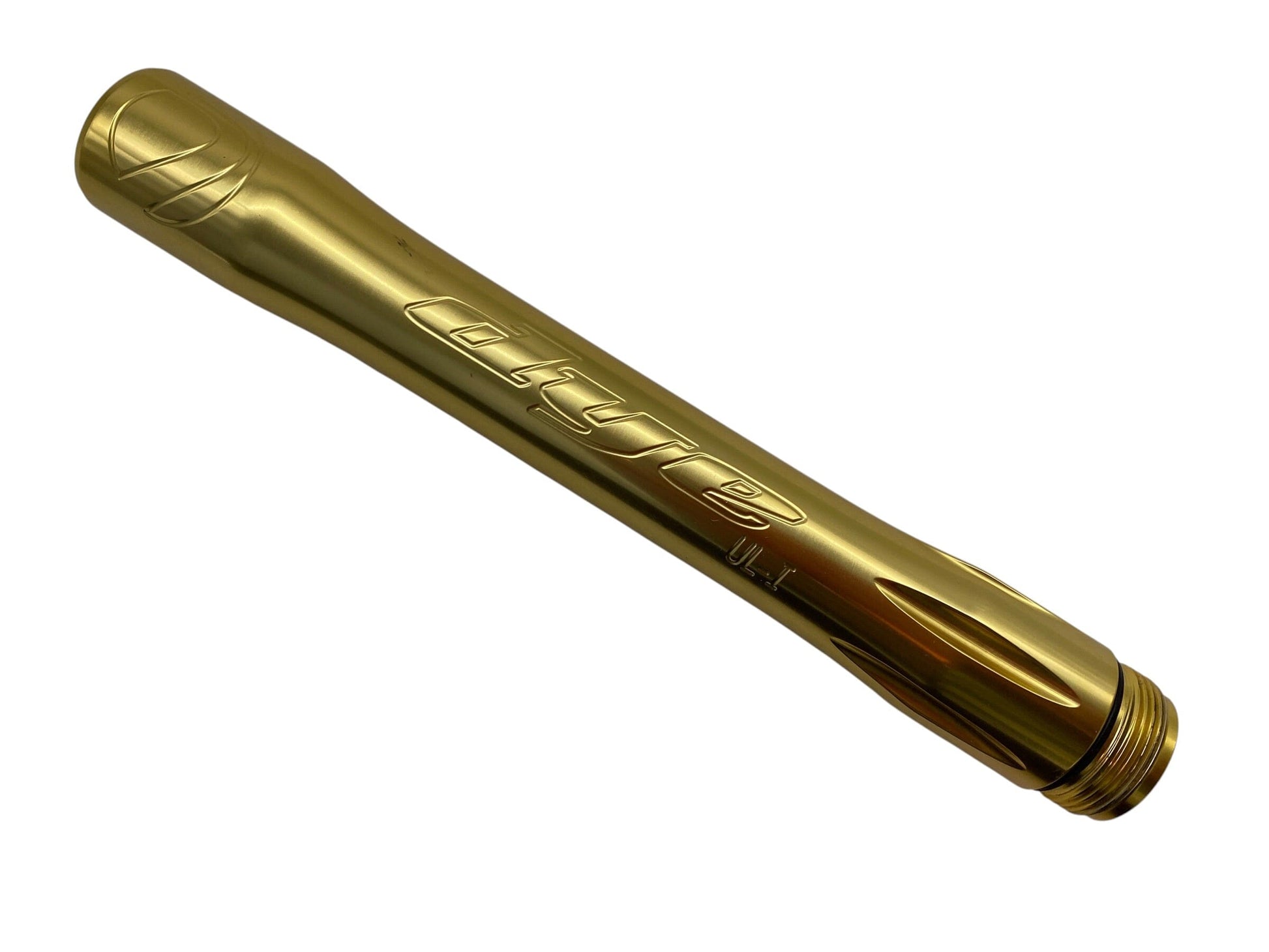 Used Dye UL-I Barrel Back : Gloss Gold Paintball Gun from CPXBrosPaintball Buy/Sell/Trade Paintball Markers, New Paintball Guns, Paintball Hoppers, Paintball Masks, and Hormesis Headbands