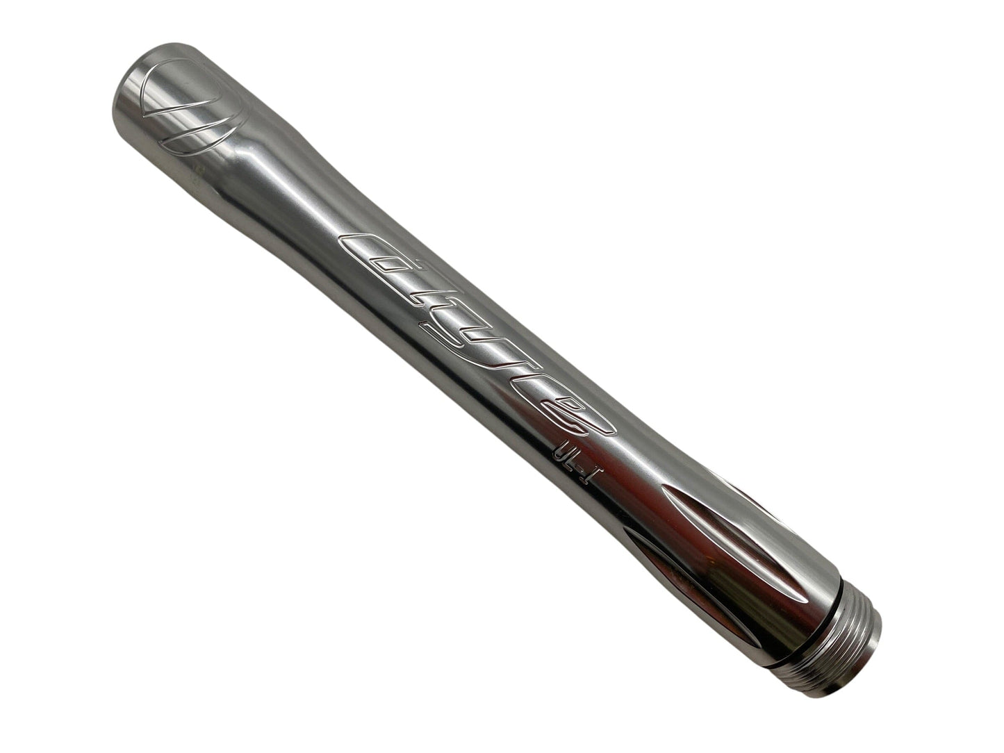 Used Dye UL-I Barrel Back : Gloss Silver Paintball Gun from CPXBrosPaintball Buy/Sell/Trade Paintball Markers, New Paintball Guns, Paintball Hoppers, Paintball Masks, and Hormesis Headbands