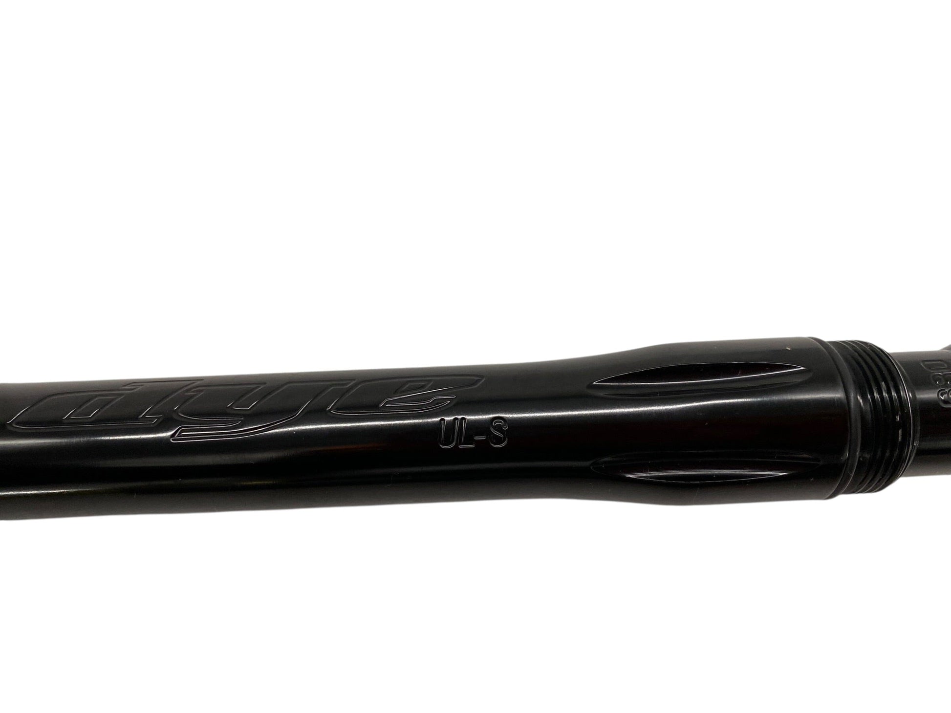 Used Dye UL-S Barrel Back - .680 - Gloss Black Paintball Gun from CPXBrosPaintball Buy/Sell/Trade Paintball Markers, New Paintball Guns, Paintball Hoppers, Paintball Masks, and Hormesis Headbands