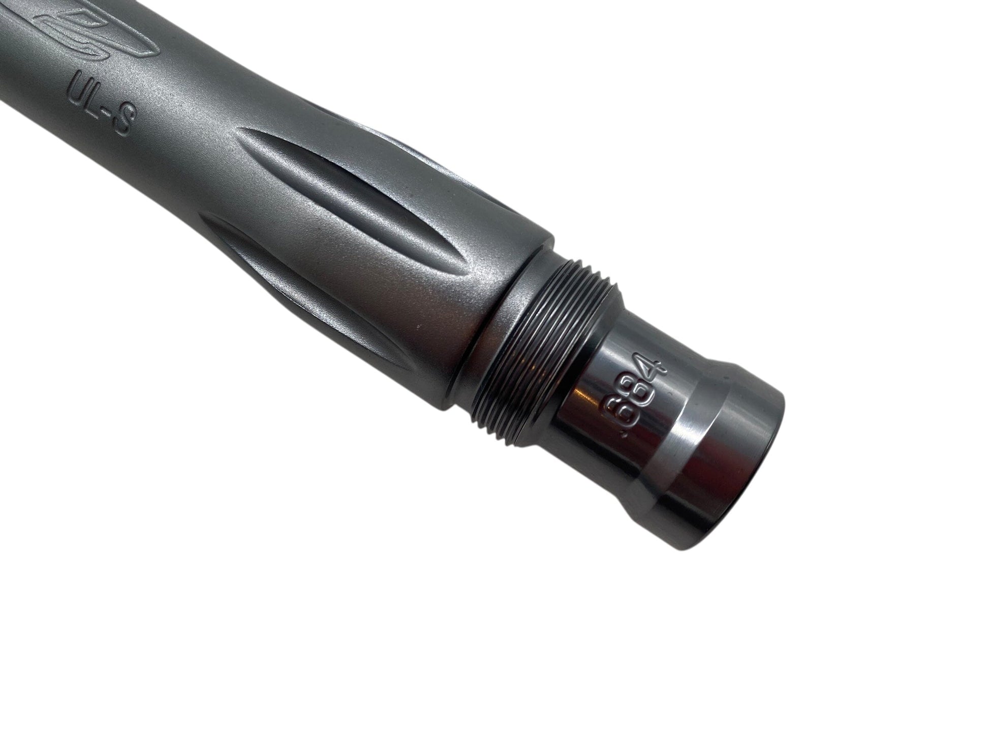 Used Dye UL-S Barrel Back - .684 - Dust Grey Paintball Gun from CPXBrosPaintball Buy/Sell/Trade Paintball Markers, New Paintball Guns, Paintball Hoppers, Paintball Masks, and Hormesis Headbands
