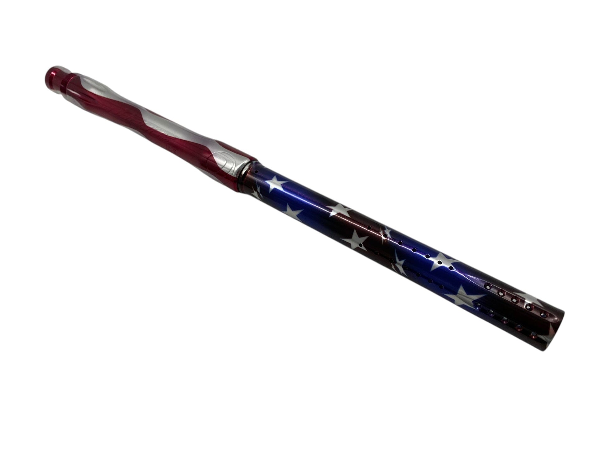 Used Dye UL-S Barrel Tip and Back : American Flag Paintball Gun from CPXBrosPaintball Buy/Sell/Trade Paintball Markers, New Paintball Guns, Paintball Hoppers, Paintball Masks, and Hormesis Headbands