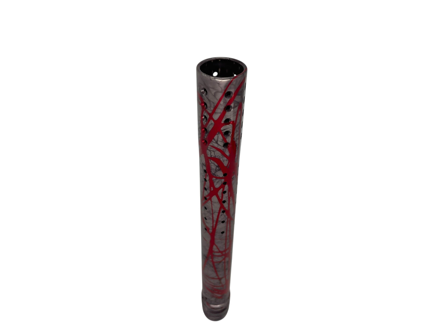 Used Dye Ul / UL-S Paintball BARREL TIP Grey Marble/Red Splash Paintball Gun from CPXBrosPaintball Buy/Sell/Trade Paintball Markers, New Paintball Guns, Paintball Hoppers, Paintball Masks, and Hormesis Headbands