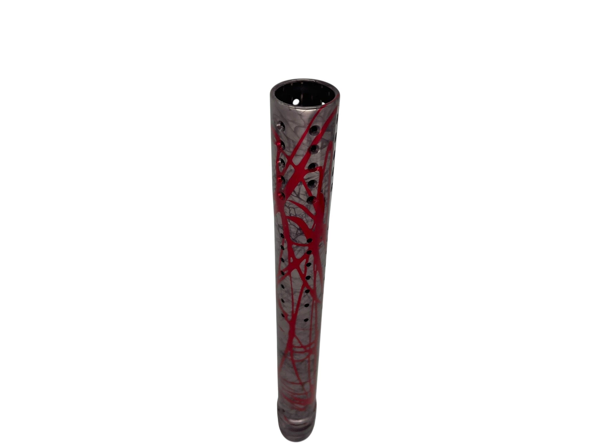 Used Dye Ul / UL-S Paintball BARREL TIP Grey Marble/Red Splash Paintball Gun from CPXBrosPaintball Buy/Sell/Trade Paintball Markers, New Paintball Guns, Paintball Hoppers, Paintball Masks, and Hormesis Headbands