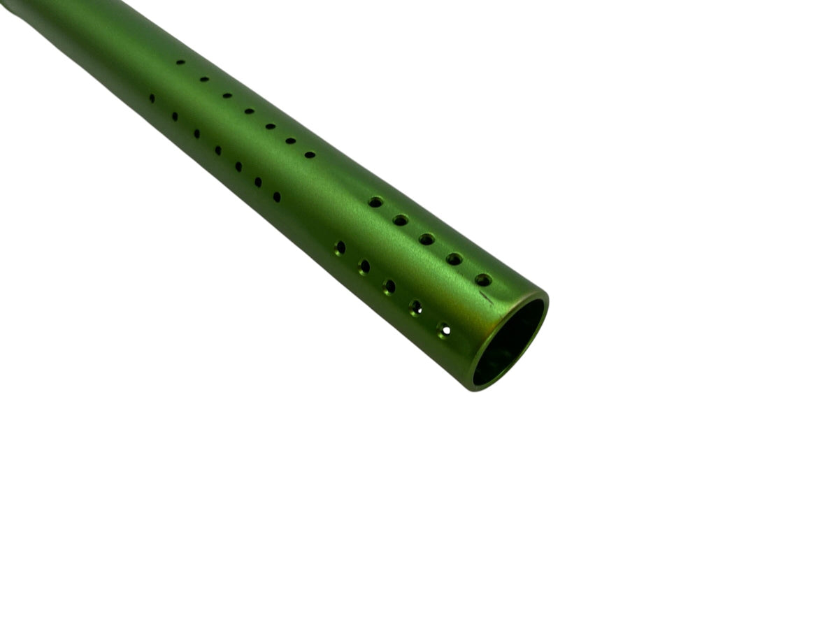 Used Dye Uls Barrel Tip Green Paintball Gun from CPXBrosPaintball Buy/Sell/Trade Paintball Markers, New Paintball Guns, Paintball Hoppers, Paintball Masks, and Hormesis Headbands