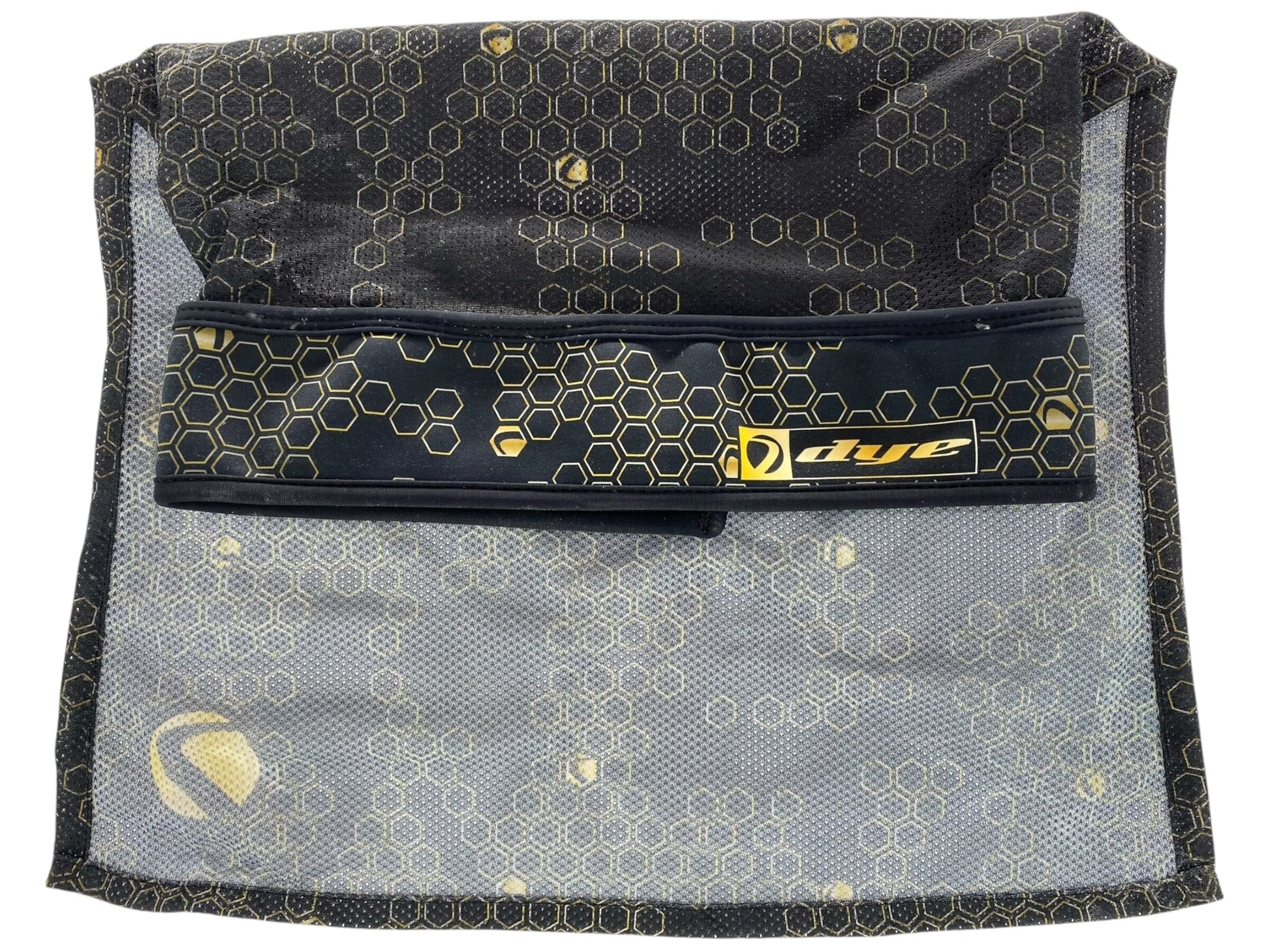 Used DYE X HALO - HEAD WRAP - HYPERCAM BLACK/GOLD Paintball Gun from CPXBrosPaintball Buy/Sell/Trade Paintball Markers, New Paintball Guns, Paintball Hoppers, Paintball Masks, and Hormesis Headbands