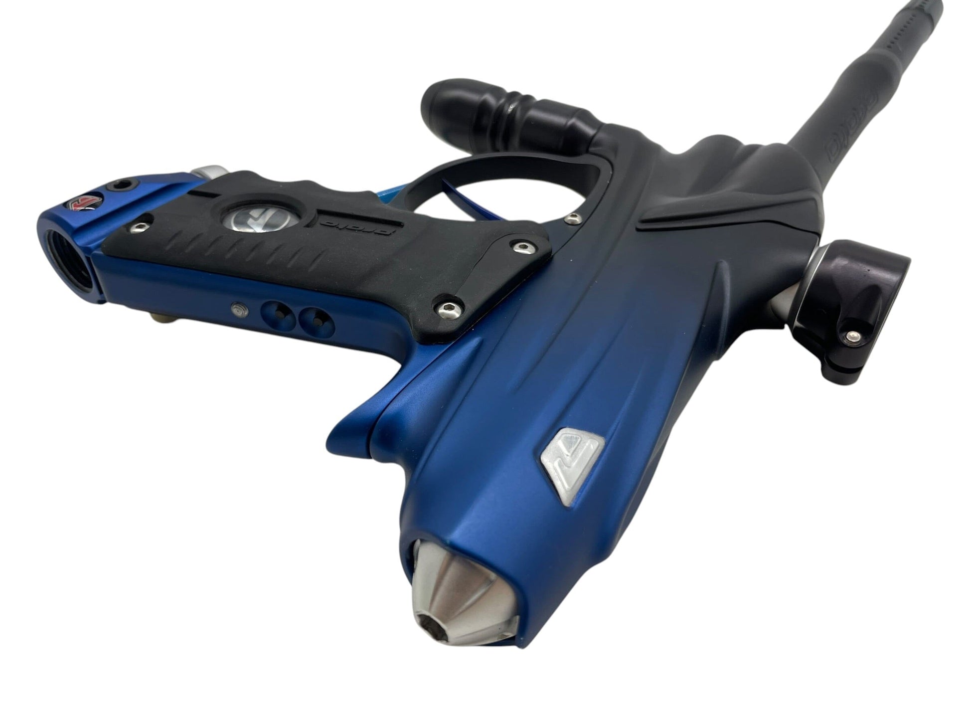Used DYE/PROTO PM6 Blue to Black Fade Paintball Gun Paintball Gun from CPXBrosPaintball Buy/Sell/Trade Paintball Markers, New Paintball Guns, Paintball Hoppers, Paintball Masks, and Hormesis Headbands