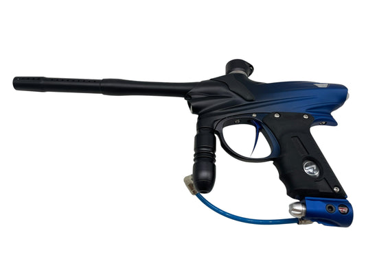 Used DYE/PROTO PM6 Blue to Black Fade Paintball Gun Paintball Gun from CPXBrosPaintball Buy/Sell/Trade Paintball Markers, New Paintball Guns, Paintball Hoppers, Paintball Masks, and Hormesis Headbands
