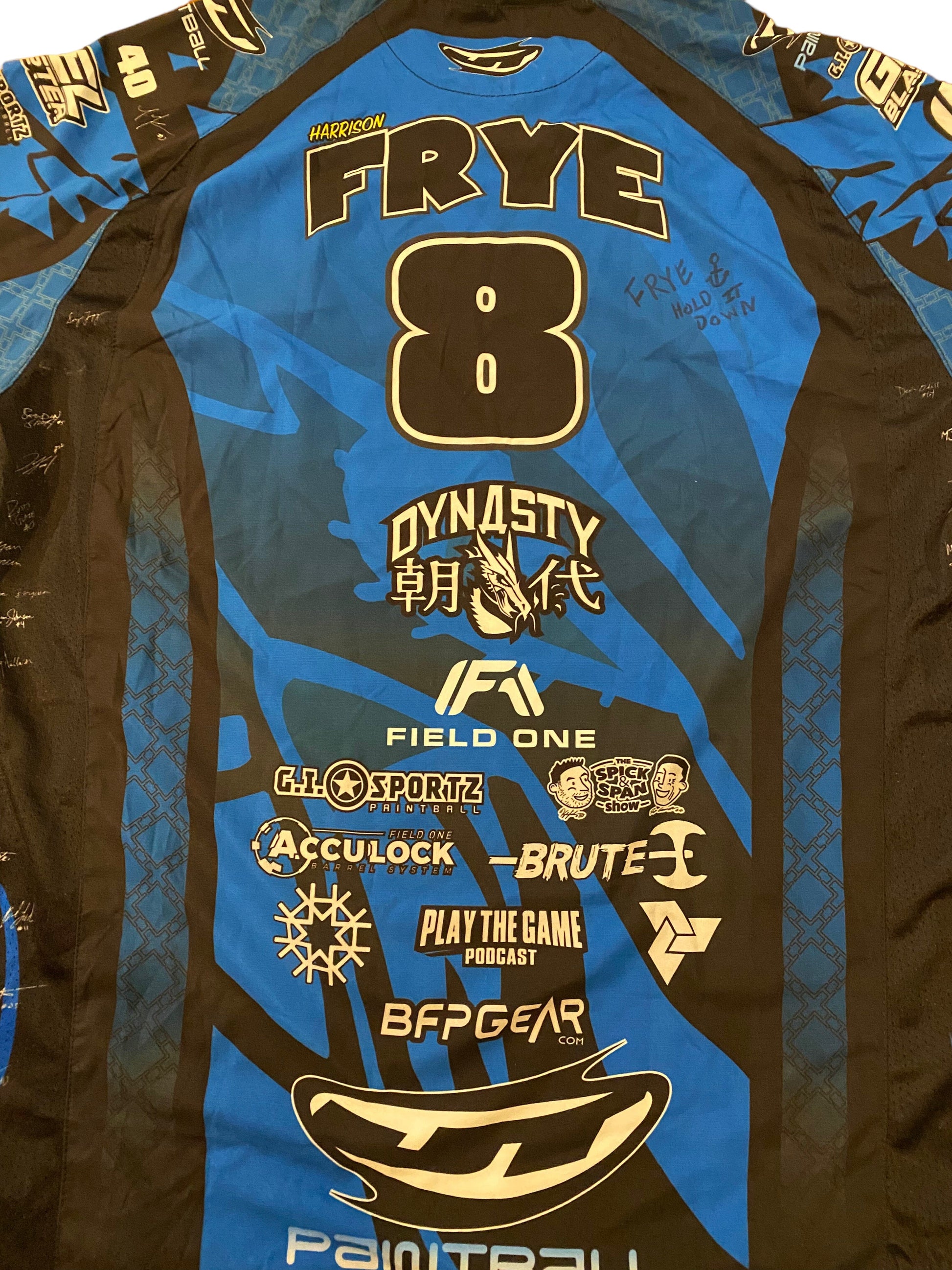 Used Dynasty Paintball Jersey Frye - size XL Paintball Gun from CPXBrosPaintball Buy/Sell/Trade Paintball Markers, Paintball Hoppers, Paintball Masks, and Hormesis Headbands