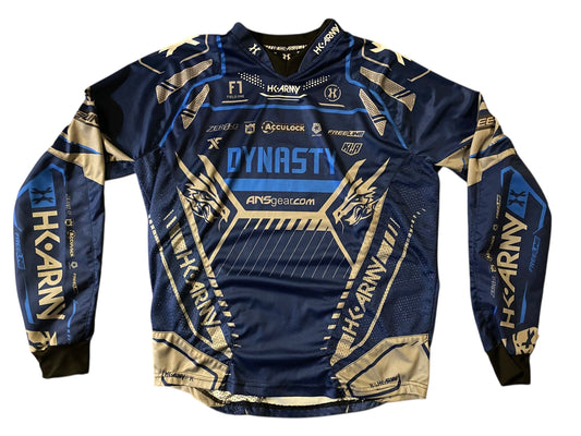Used DYNASTY Paintball Jersey : size LARGE Paintball Gun from CPXBrosPaintball Buy/Sell/Trade Paintball Markers, New Paintball Guns, Paintball Hoppers, Paintball Masks, and Hormesis Headbands