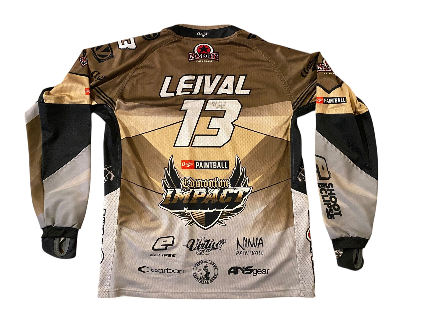 Used Edmonton Impact Paintball Jersey : Size XL Leival Paintball Gun from CPXBrosPaintball Buy/Sell/Trade Paintball Markers, New Paintball Guns, Paintball Hoppers, Paintball Masks, and Hormesis Headbands