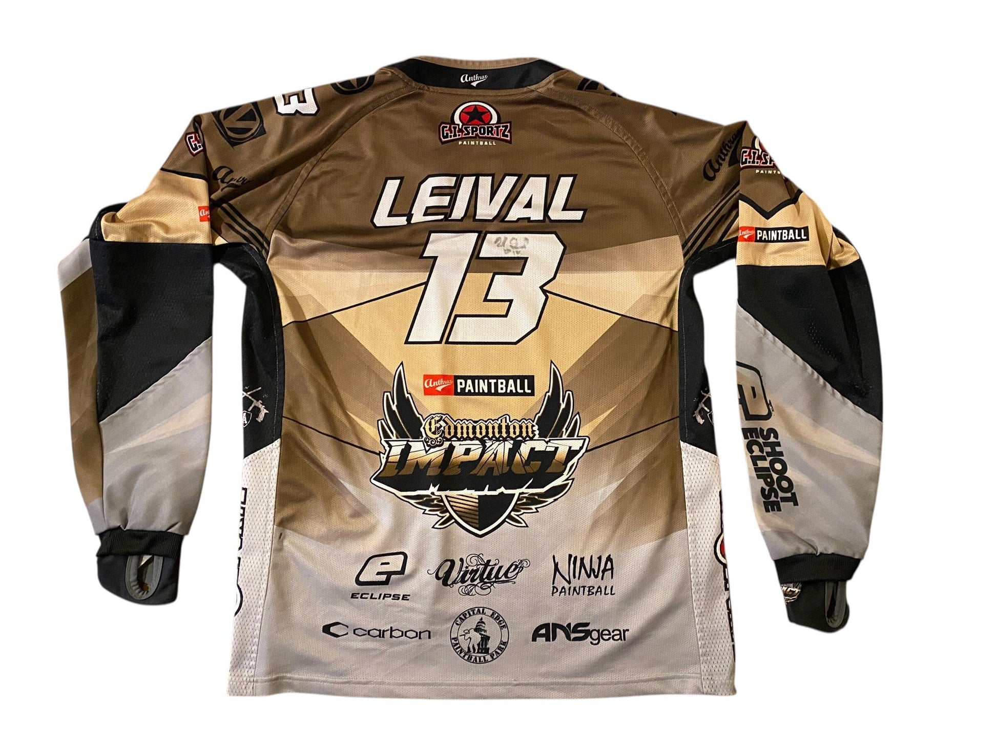 Used Edmonton Impact Paintball Jersey : Size XL Leival Paintball Gun from CPXBrosPaintball Buy/Sell/Trade Paintball Markers, New Paintball Guns, Paintball Hoppers, Paintball Masks, and Hormesis Headbands