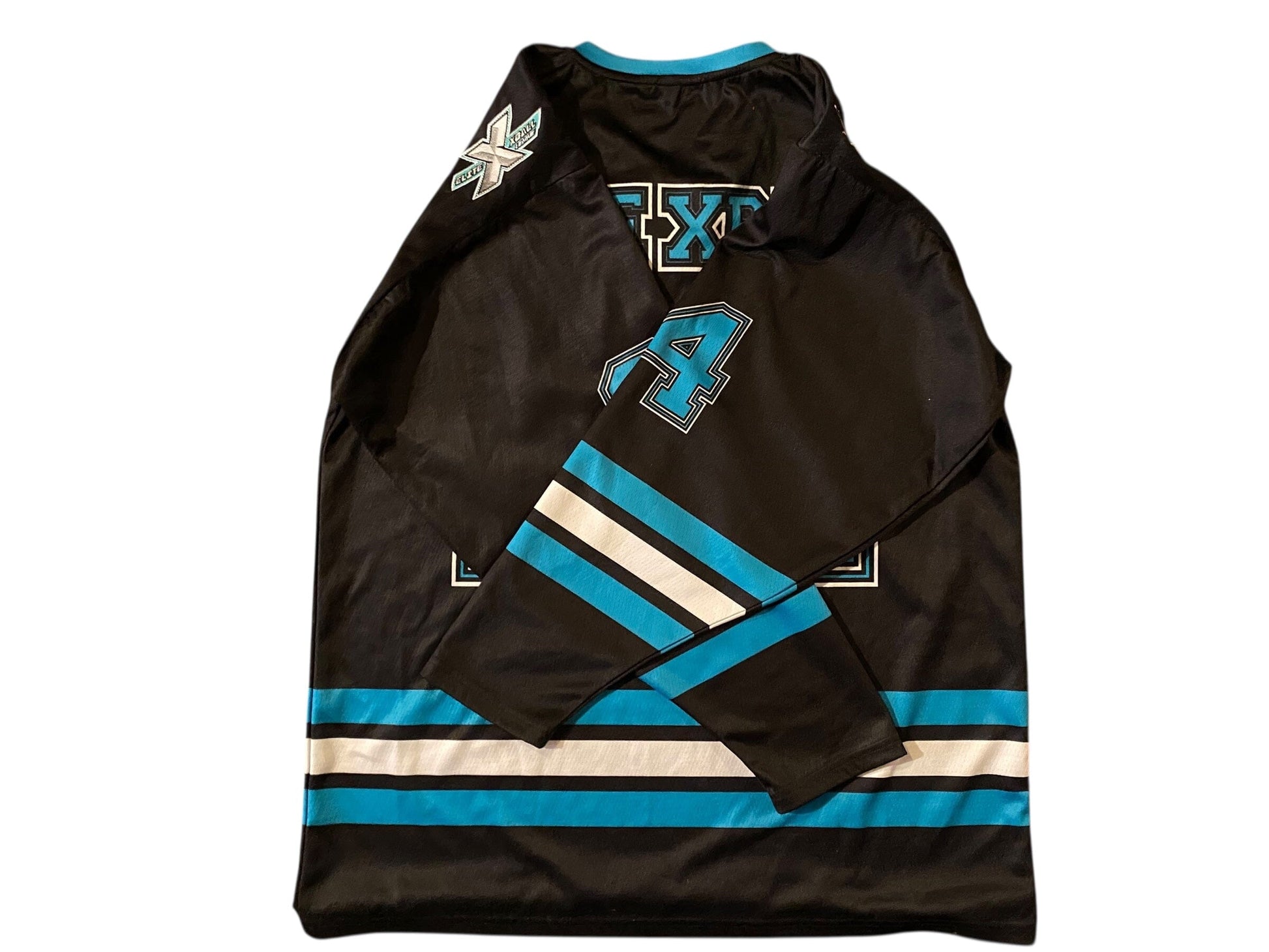 Used Elite X Ball League Paintball Hockey Style Jersey - size LARGE Paintball Gun from CPXBrosPaintball Buy/Sell/Trade Paintball Markers, New Paintball Guns, Paintball Hoppers, Paintball Masks, and Hormesis Headbands