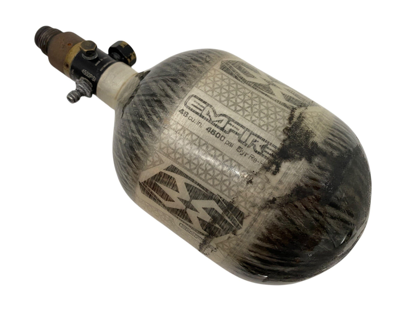 Used Empire 48/4500 "Peanut" Paintball Tank Paintball Gun from CPXBrosPaintball Buy/Sell/Trade Paintball Markers, New Paintball Guns, Paintball Hoppers, Paintball Masks, and Hormesis Headbands