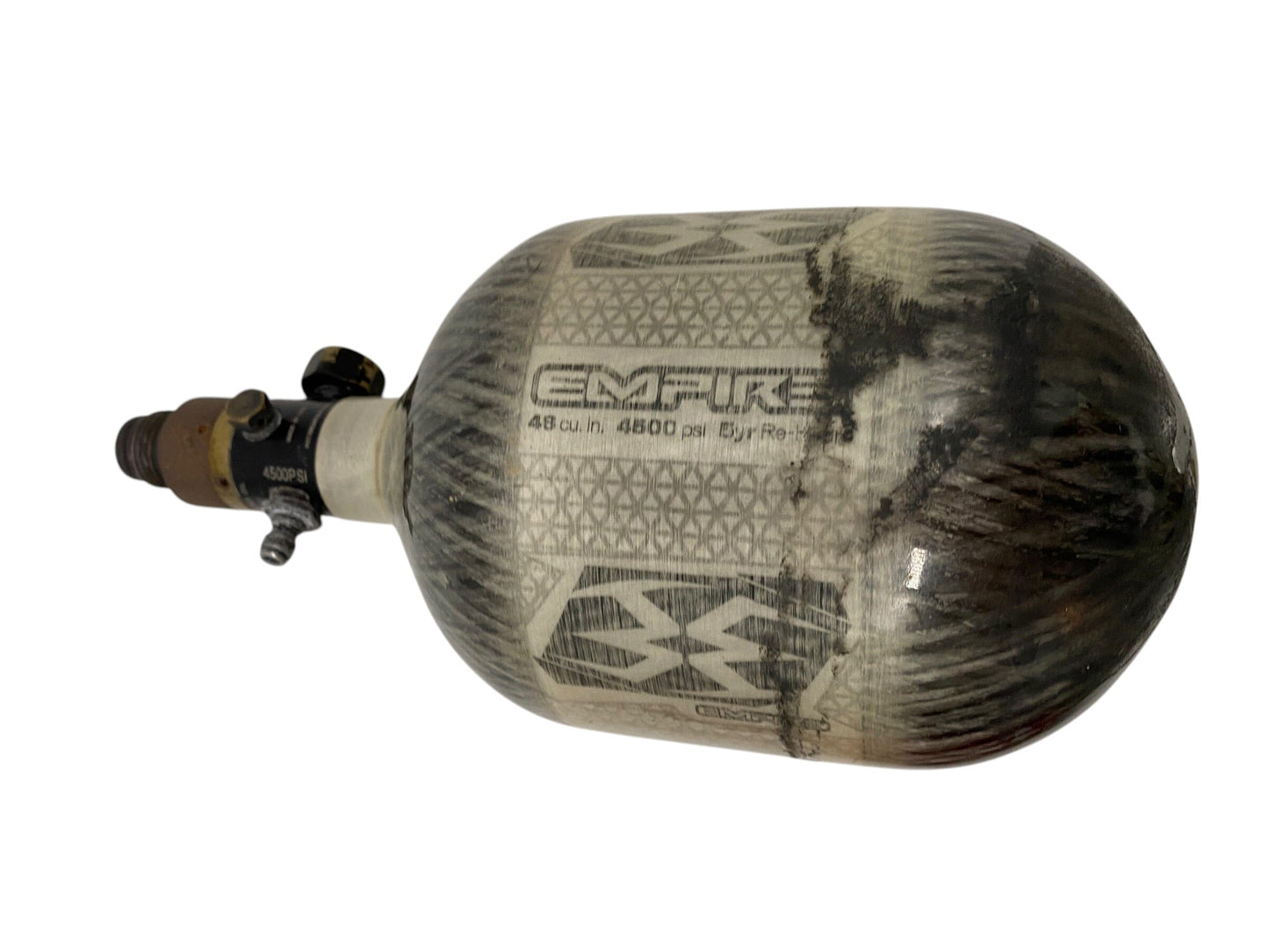 Used Empire 48/4500 "Peanut" Paintball Tank Paintball Gun from CPXBrosPaintball Buy/Sell/Trade Paintball Markers, New Paintball Guns, Paintball Hoppers, Paintball Masks, and Hormesis Headbands